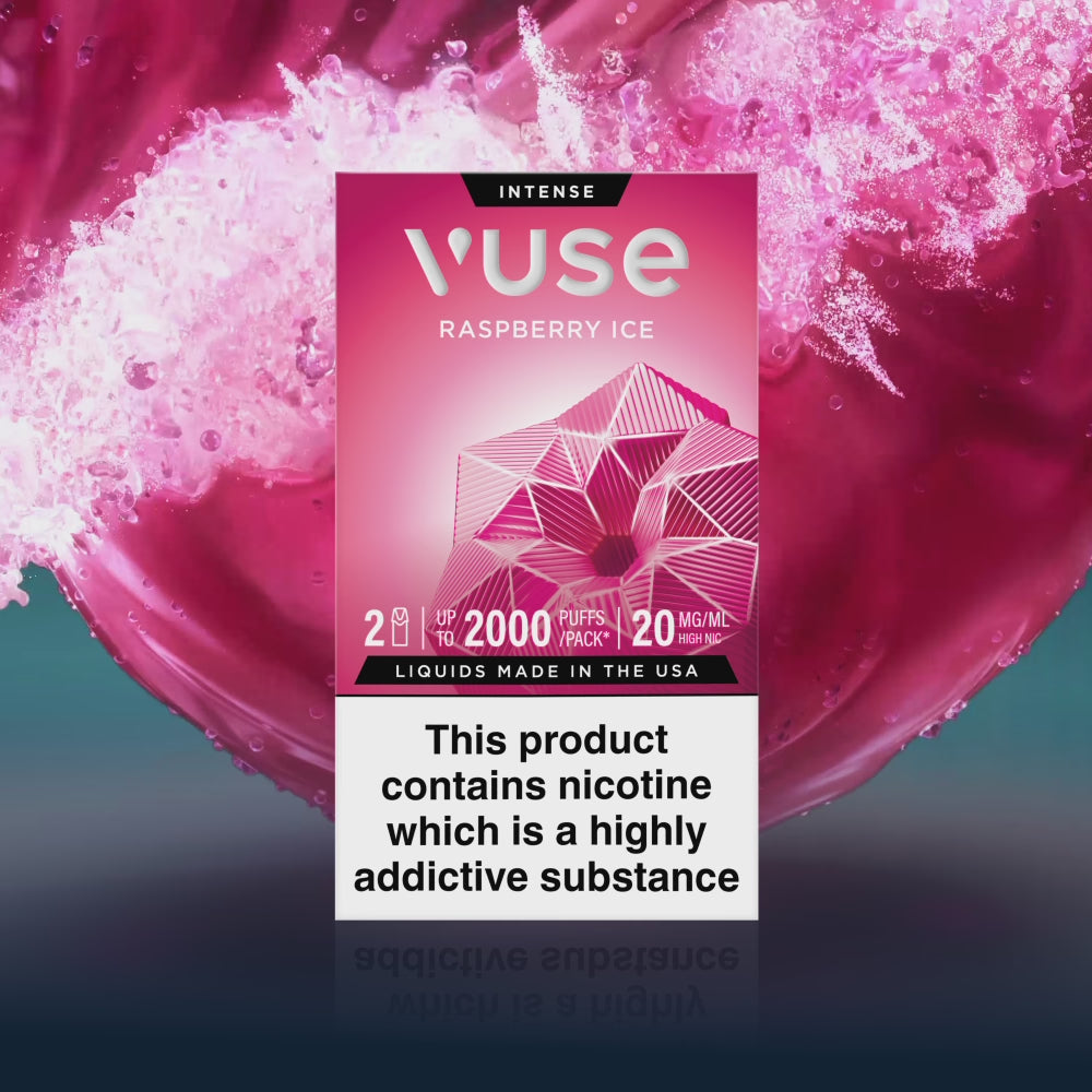 Vuse Go Raspberry Ice Raspberry Ice | Extra Intense Flavour Pods