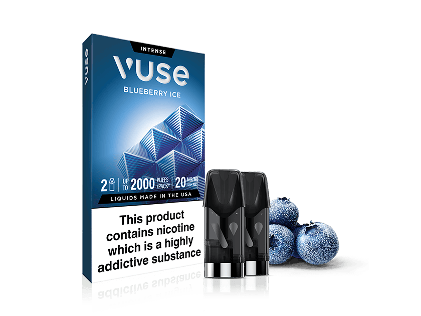 Blueberry Ice | Extra Intense Flavour Pods | Free Delivery Blueberry Ice | Extra Intense Flavour Pods | Free Delivery