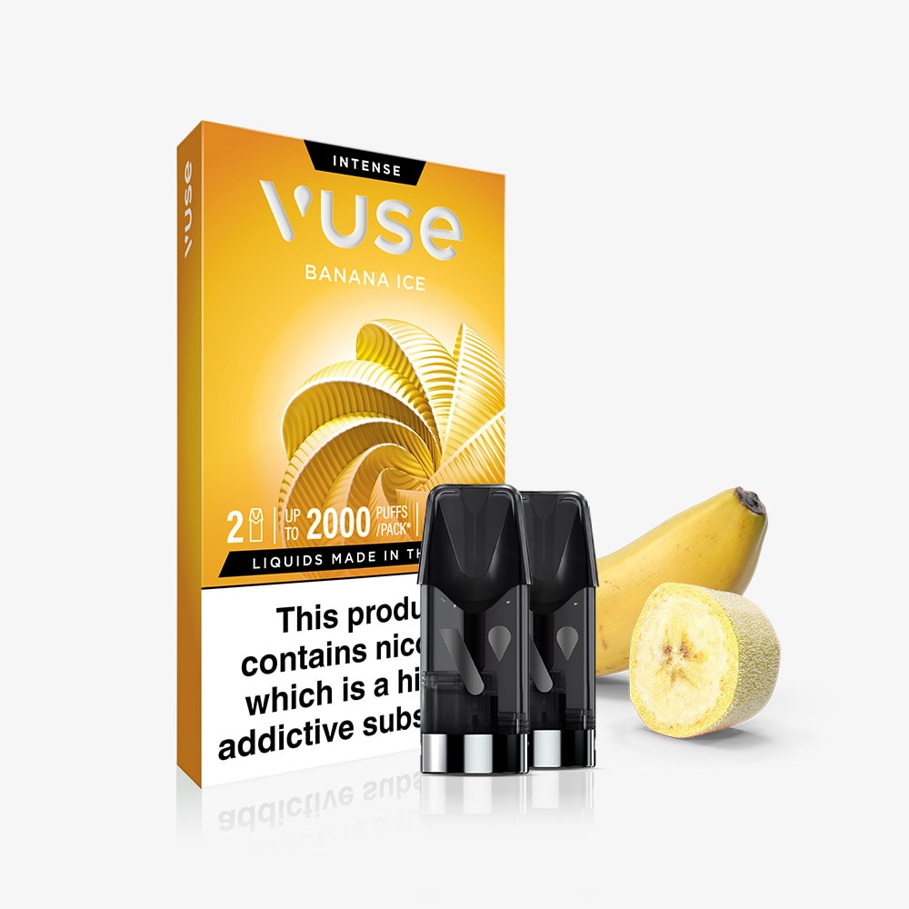 Banana Ice | Extra Intense Flavour Pods | Free Delivery Banana Ice | Extra Intense Flavour Pods | Free Delivery