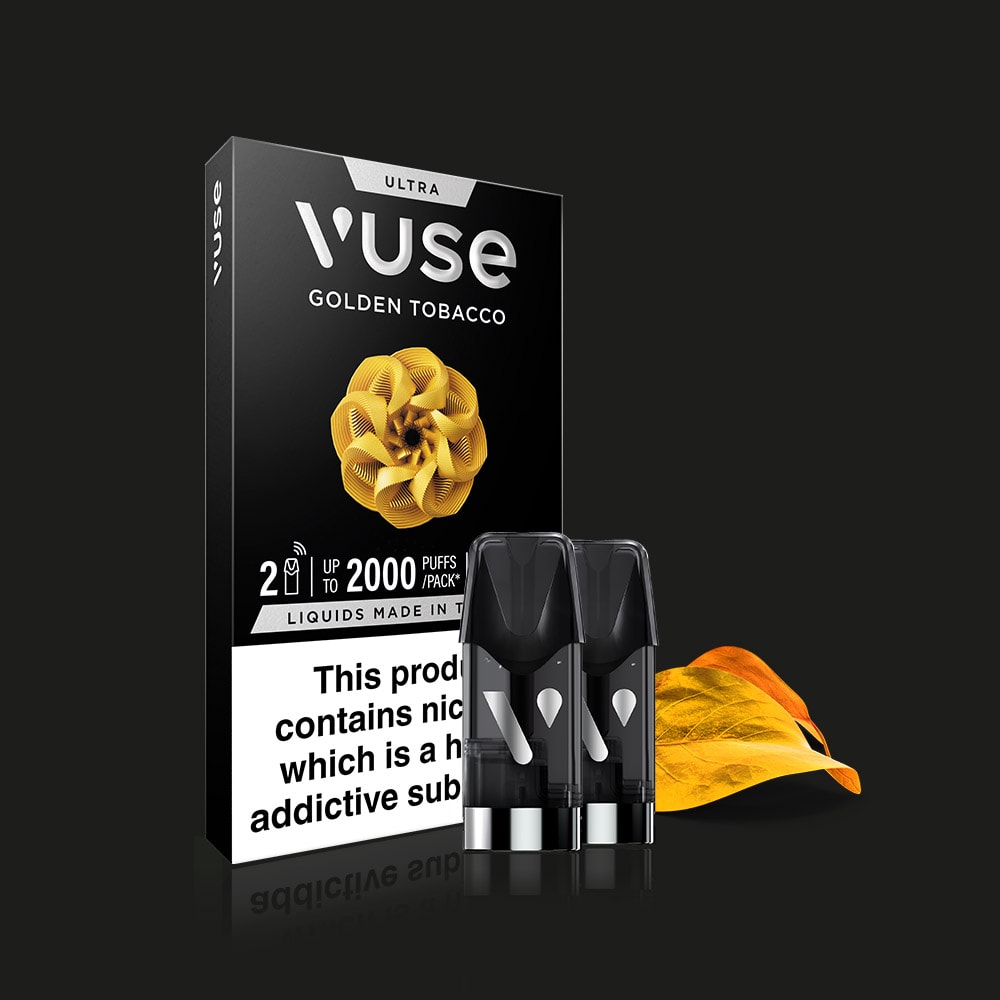 Vuse Golden Tobacco Smart Pods | Vuse UK Vuse Golden Tobacco Smart Pods | Vuse UK