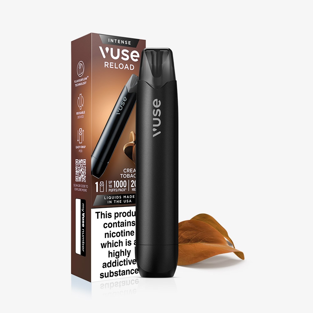 Vuse Reload Pen Creamy Tobacco | Pre-filled Pod Vape Kits | Vuse UK Vuse Reload Pen Creamy Tobacco | Pre-filled Pod Vape Kits | Vuse UK