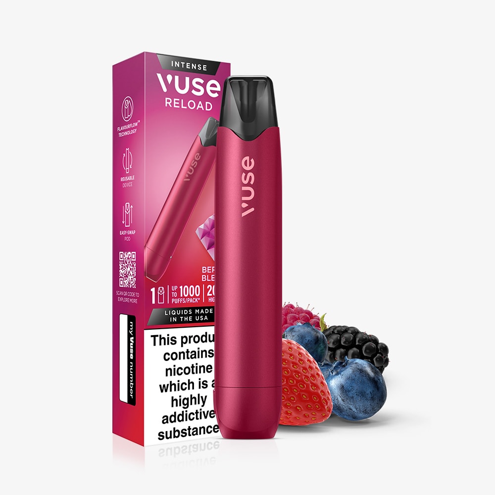 Vuse Reload Pen Berry Blend | Pre-filled Pod Vape Kits | Vuse UK Vuse Reload Pen Berry Blend | Pre-filled Pod Vape Kits | Vuse UK
