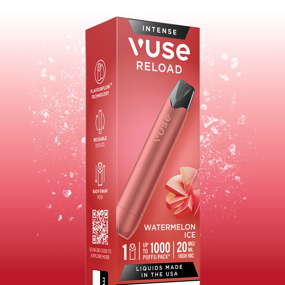Vuse Reload Pen Watermelon Ice | Pre-filled Pod Vape Kits | Vuse UK Vuse Reload Pen Watermelon Ice | Pre-filled Pod Vape Kits | Vuse UK