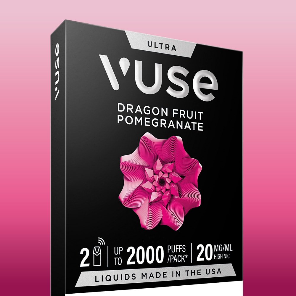 Vuse Dragon Fruit Pomegranate Smart Pods | Vuse UK Vuse Dragon Fruit Pomegranate Smart Pods | Vuse UK