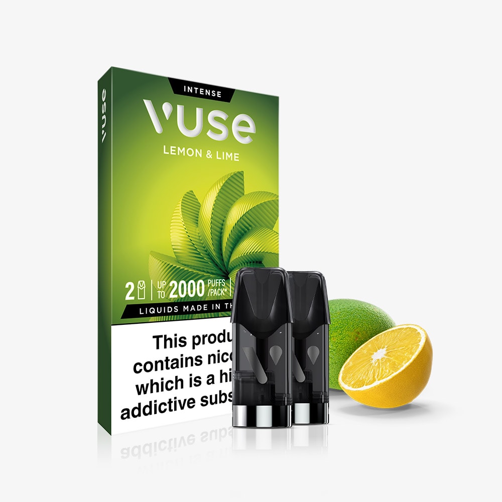 Lemon & Lime Vuse Extra Intense Flavour Pods