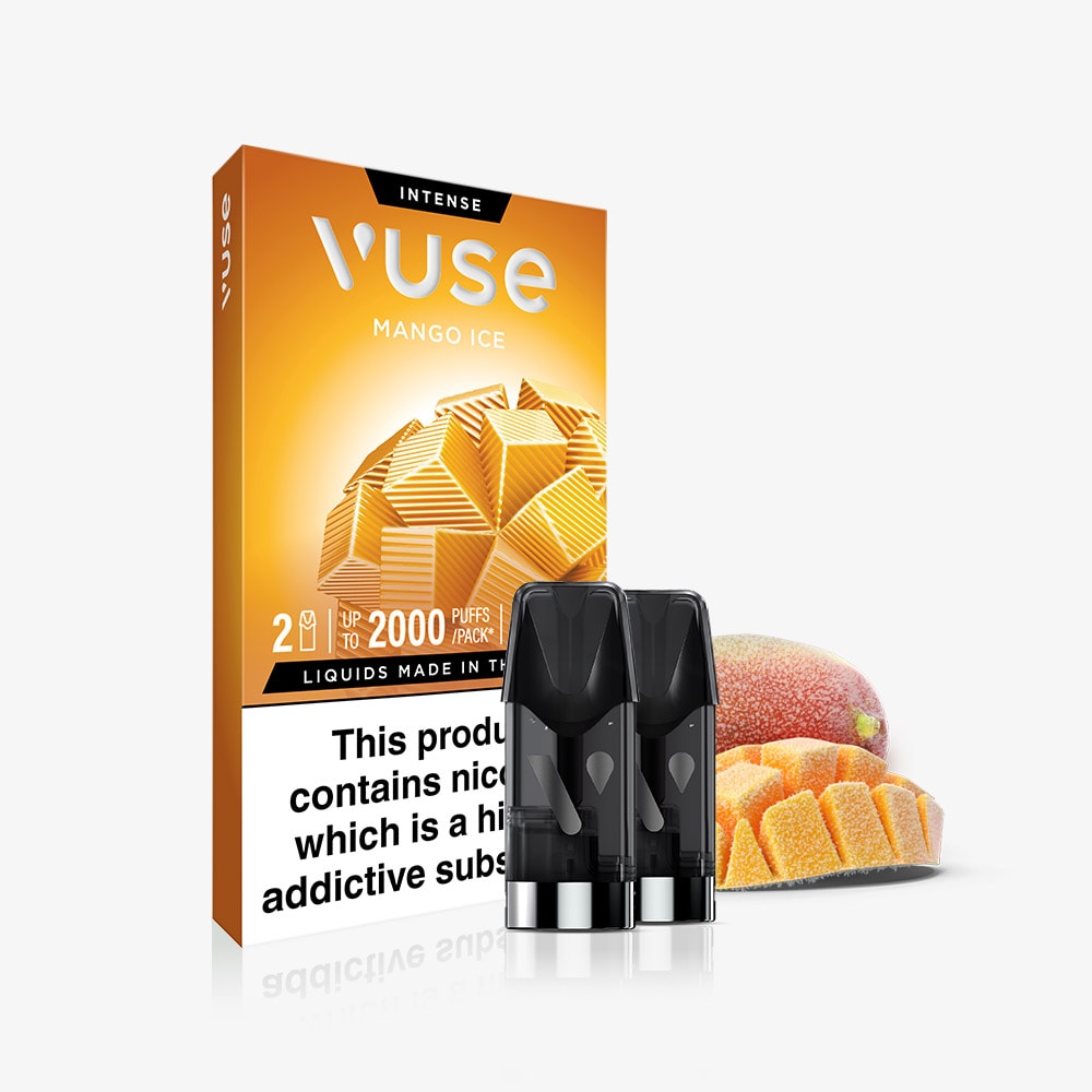 Mango Ice | Extra Intense Flavour Pods | Free Delivery Mango Ice | Extra Intense Flavour Pods | Free Delivery