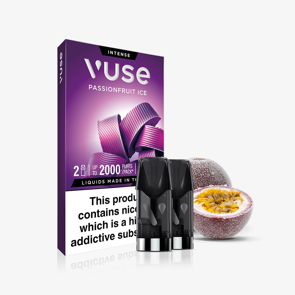 Passionfruit Ice Vuse Extra Intense Flavour Pods