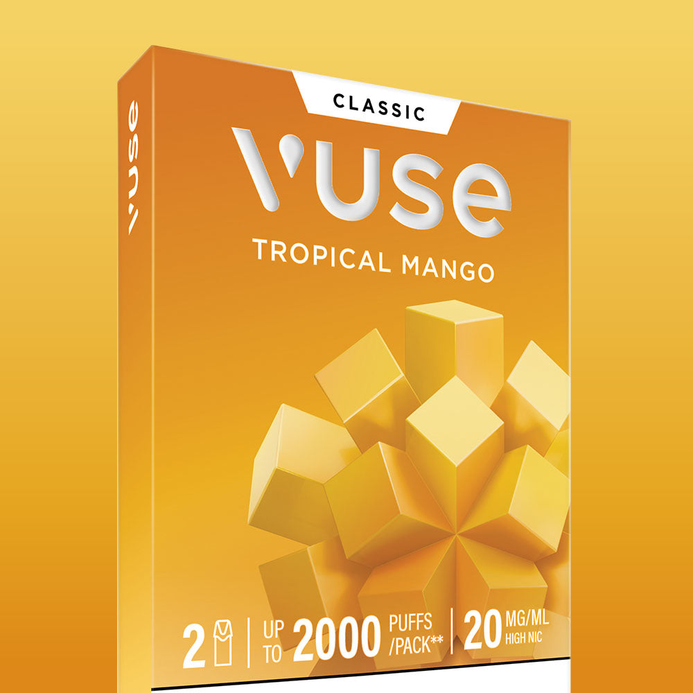 vuse epod 2 tropical mango starter bundle Vuse Tropical Mango | Classic Flavour Pods