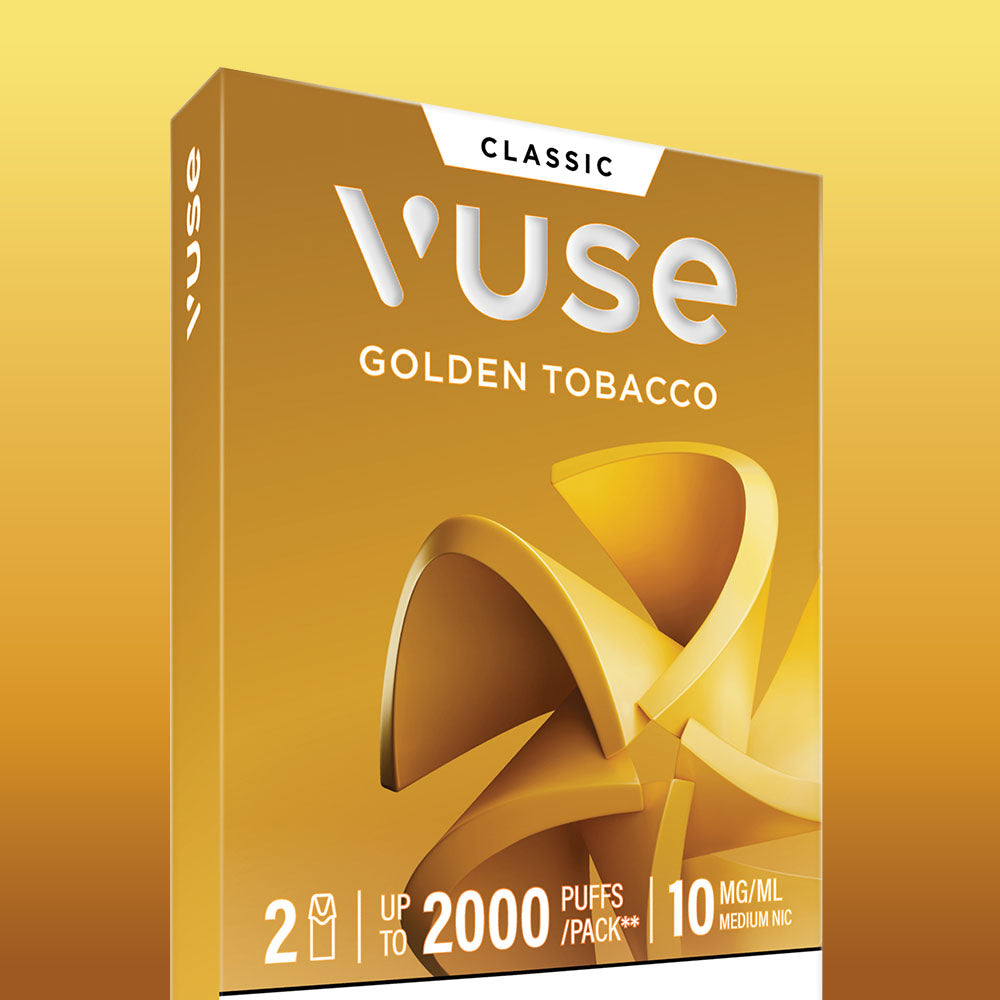 vuse classic tobacco pods Vuse Golden Tobacco | Classic Flavour Pods