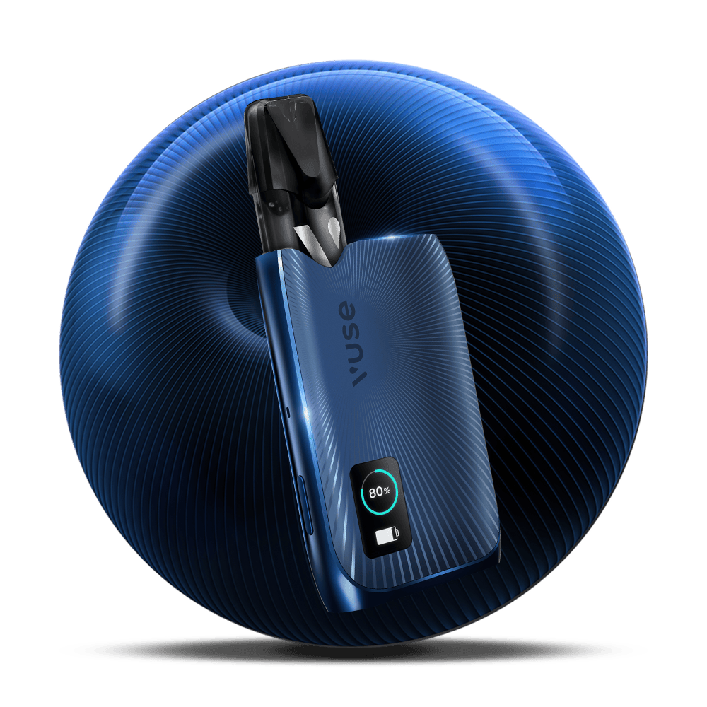Vuse Ultra device & pod with blue orb