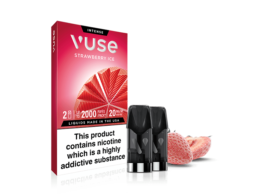 Strawberry Ice | Extra Intense Flavour Pods | Free Delivery Strawberry Ice | Extra Intense Flavour Pods | Free Delivery