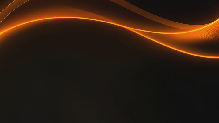 Orange and black backdrop